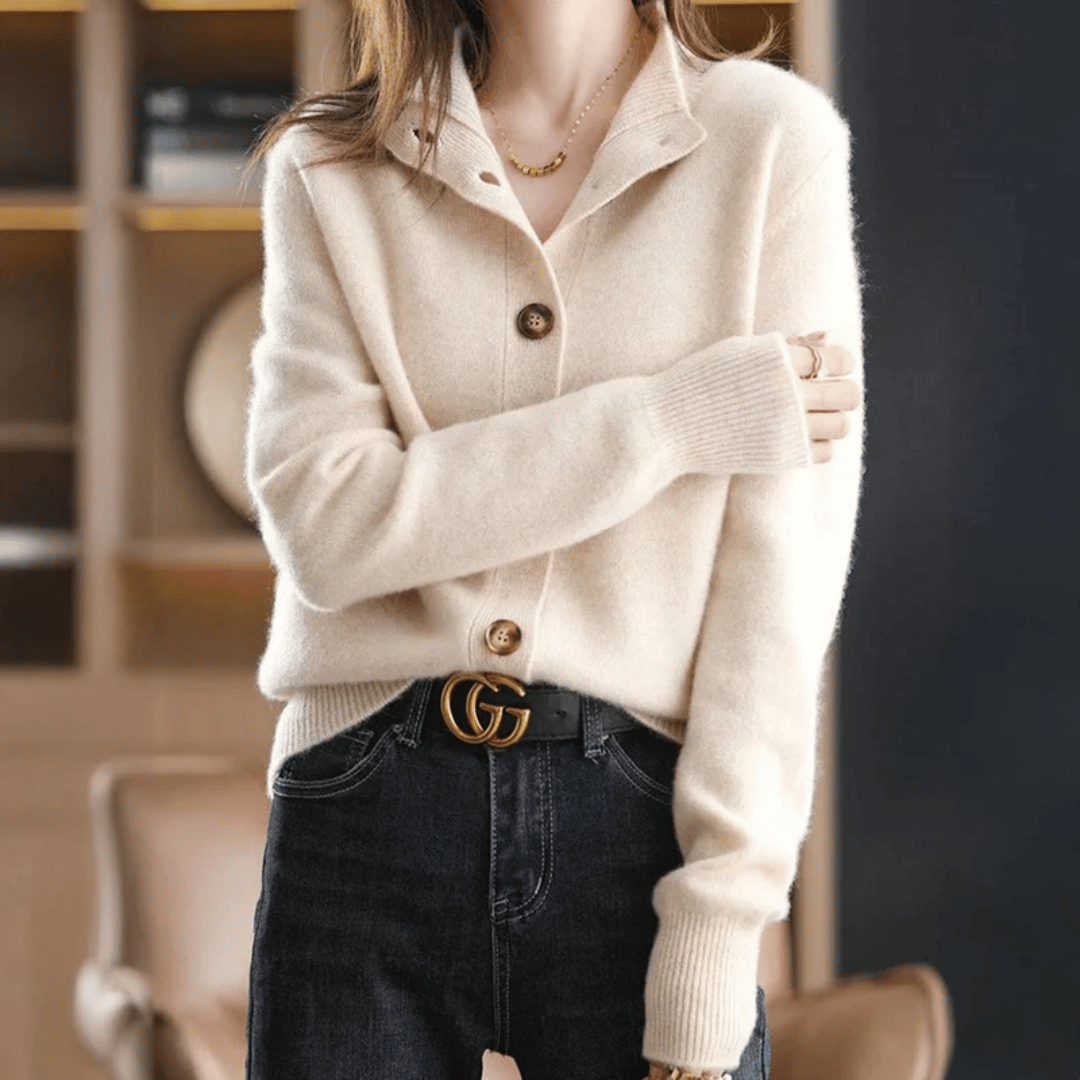 Elise Elegant Soft Knit Cardigan