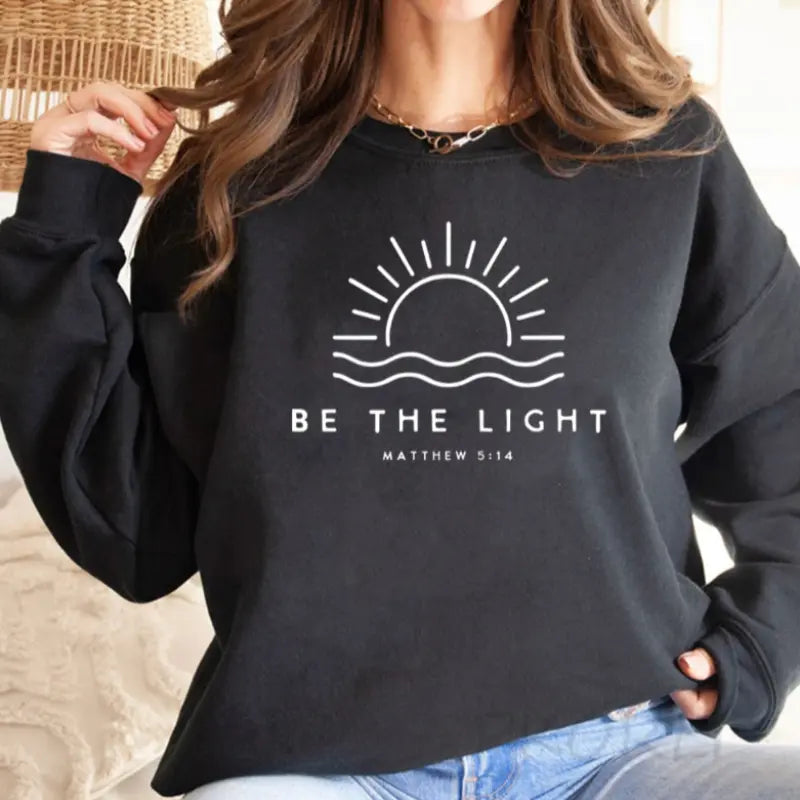 Sophie's comfortable and inspiring sweatshirt