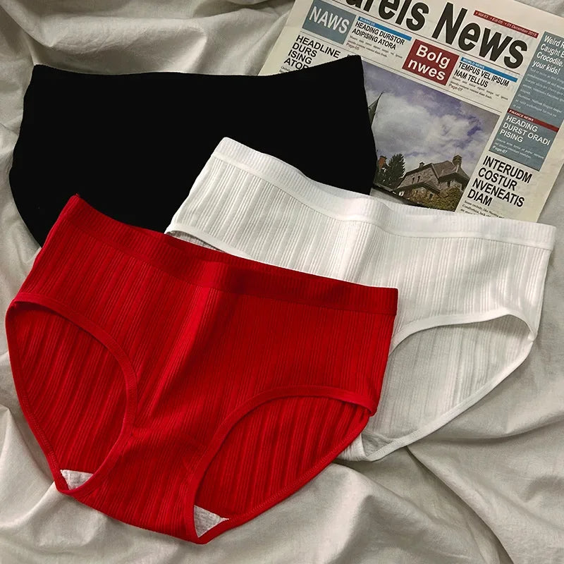Elise Soft Cotton Ribbed Panties