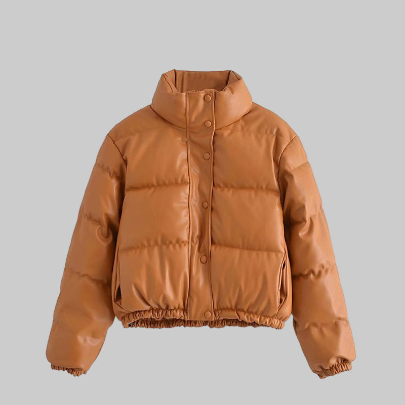 Parka Courte Épaisse et Chaude