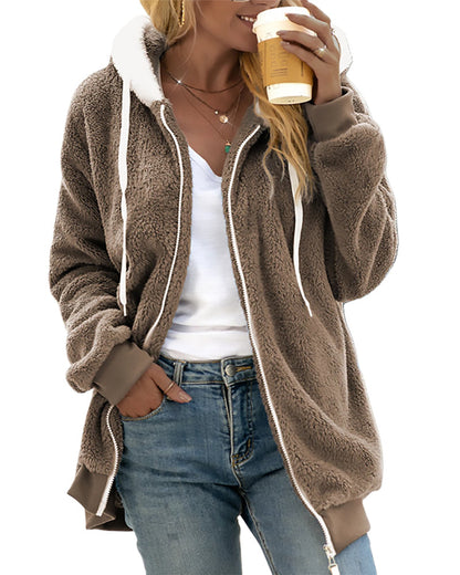 Thérèse Soft and Casual Everyday Zip-Up Jacket
