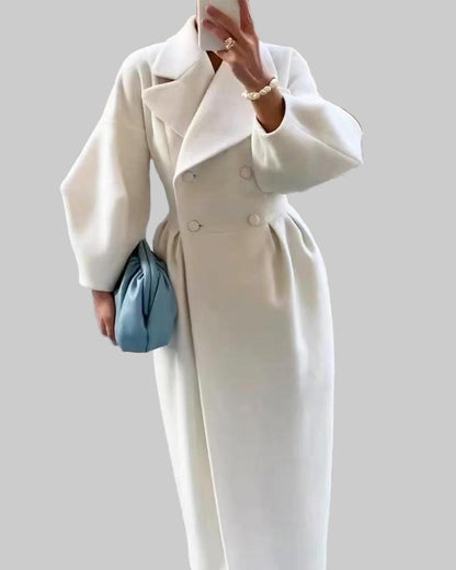 VICTORIA MANTEAU VINTAGE MANCHES LANTERNES