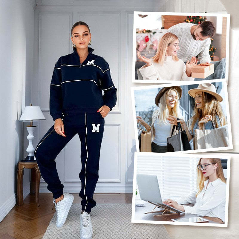 Ensemble Sweatshirt et Jogging Confort Décontracté