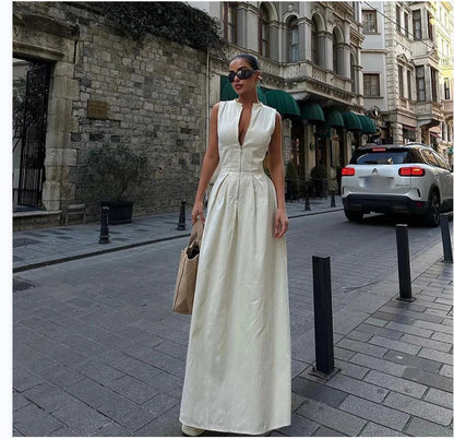 AMÉLIA™ ROBE LONGUE ÉLÉGANCE SCULPTANTE