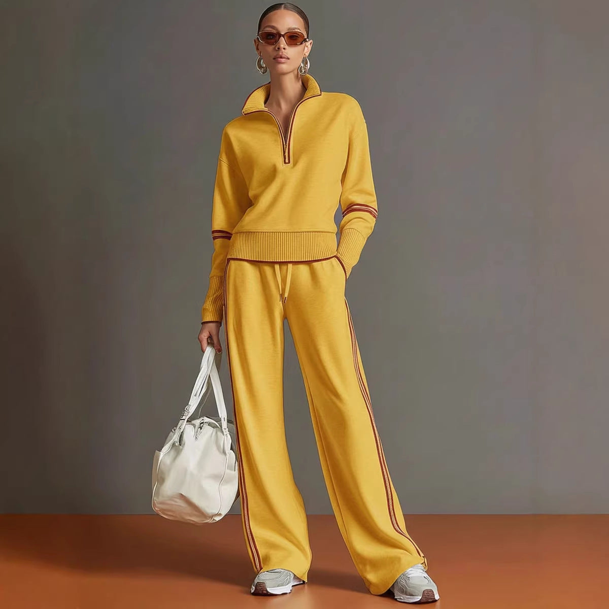 LUNA™ ENSEMBLE RETRO SPORTY CHIC DEUX PIÈCES