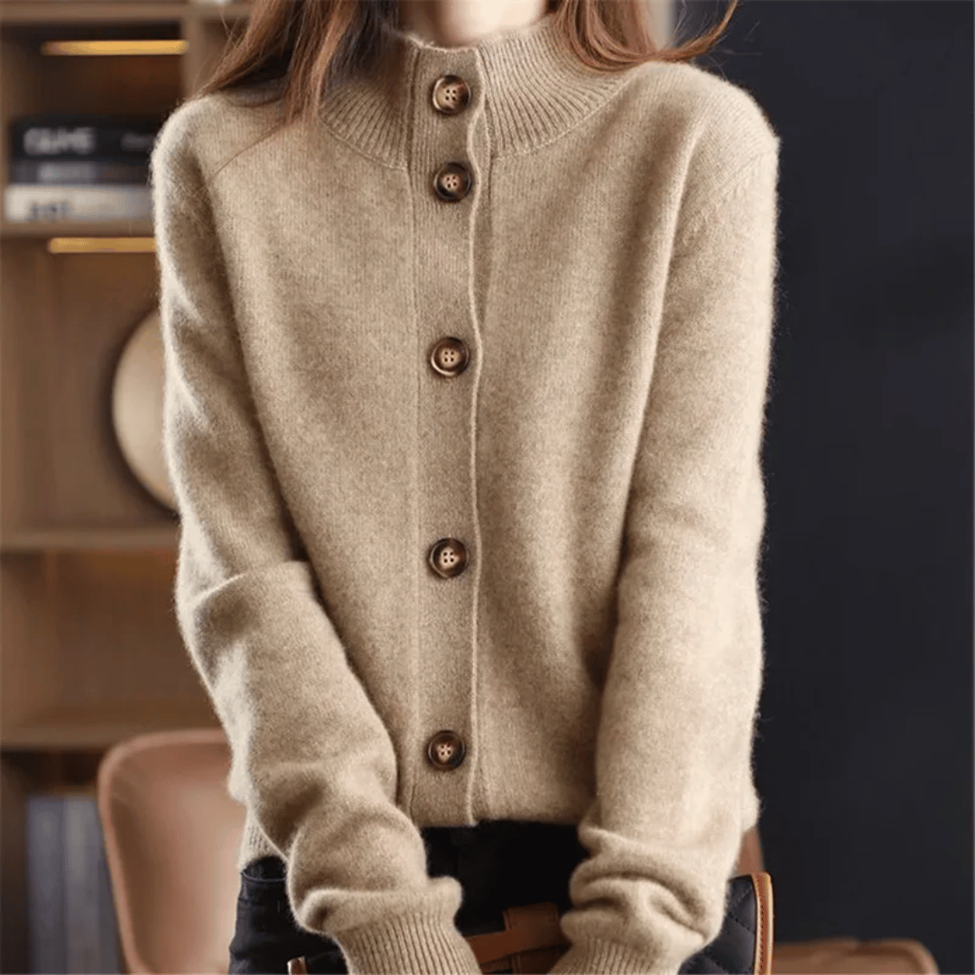 Elise Elegant Soft Knit Cardigan
