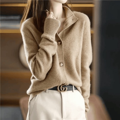 Elise Elegant Soft Knit Cardigan