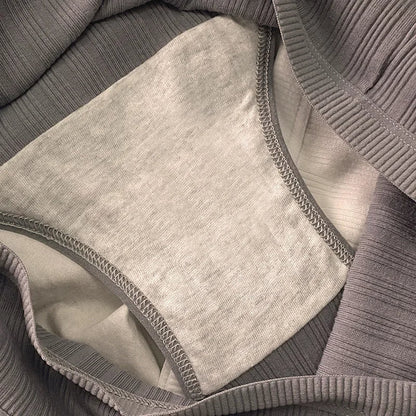 Elise Soft Cotton Ribbed Panties