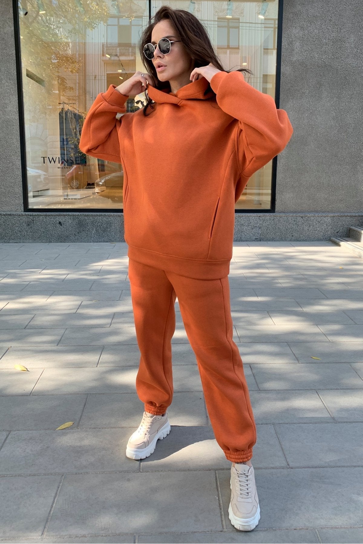 Ensemble Hoodie Décontracté Chic