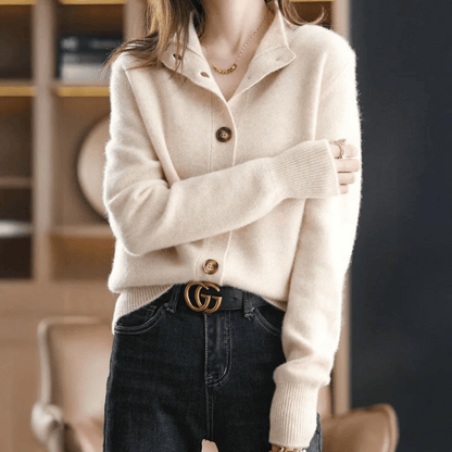 Elise Elegant Soft Knit Cardigan