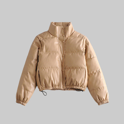 Parka Courte Épaisse et Chaude