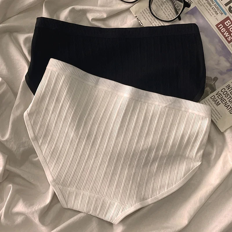Elise Soft Cotton Ribbed Panties