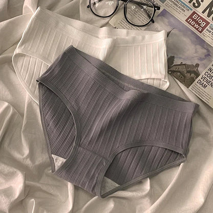 Elise Soft Cotton Ribbed Panties
