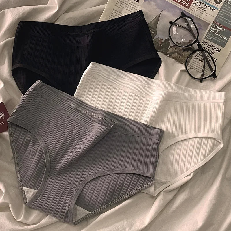Elise Soft Cotton Ribbed Panties