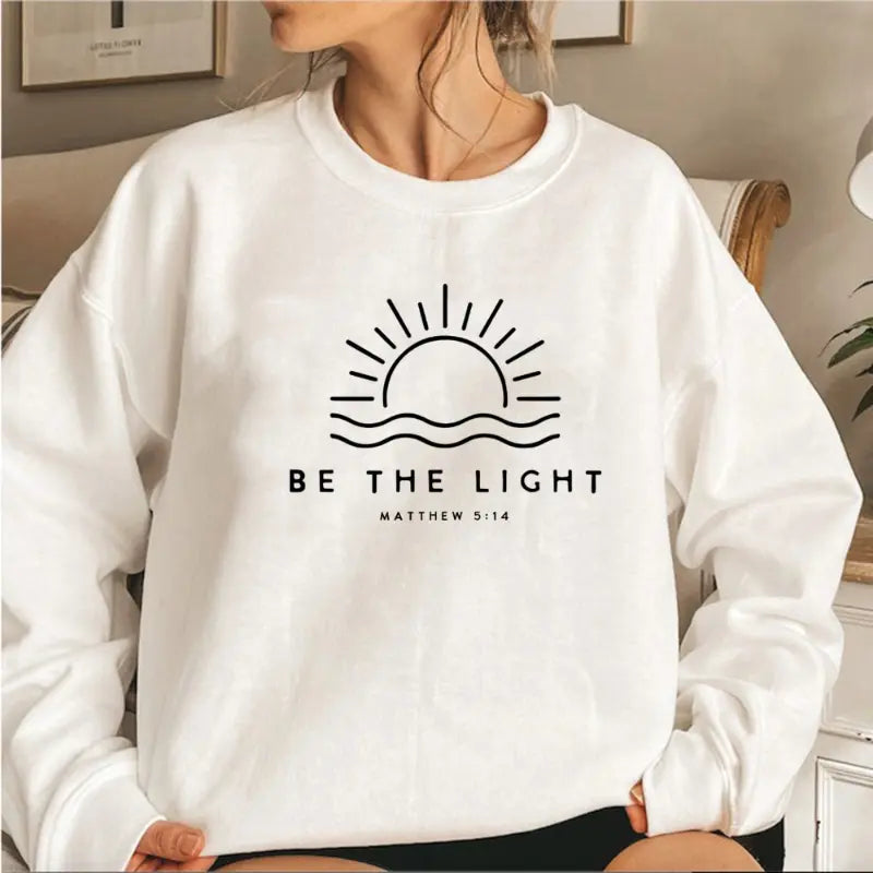 Sophie's comfortable and inspiring sweatshirt