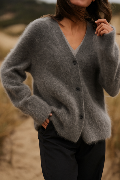 Elise Soft Cashmere Effect Cardigan