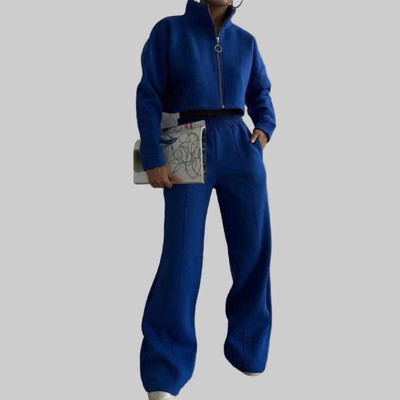 Ensemble  Uni Pull à Col Rond et Pantalon Long