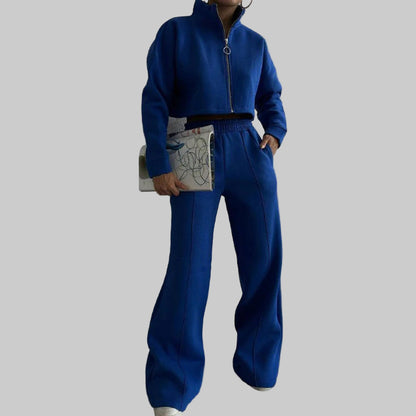 Ensemble  Uni Pull à Col Rond et Pantalon Long