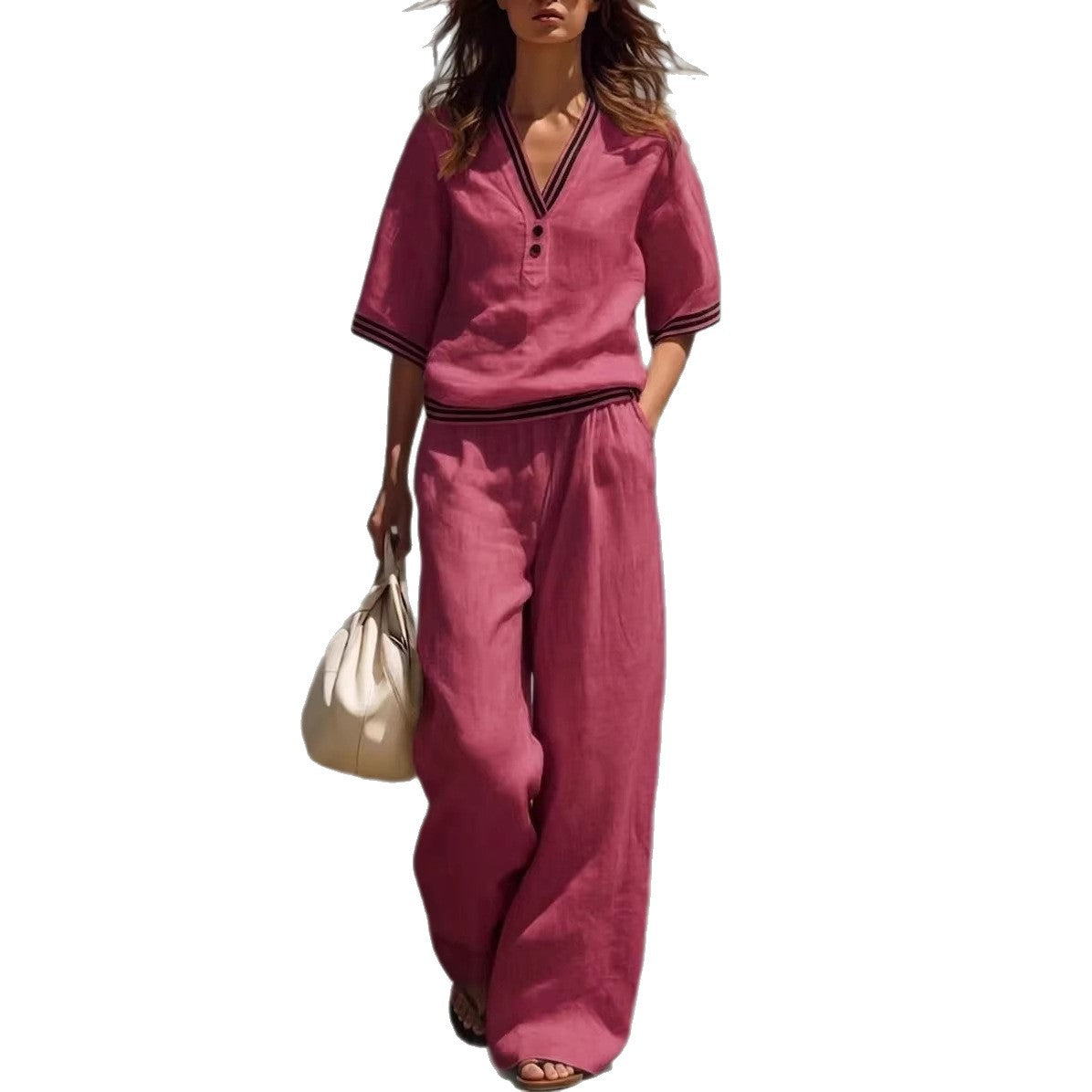 NOA™ ENSEMBLE COTON & LIN CHIC NATUREL