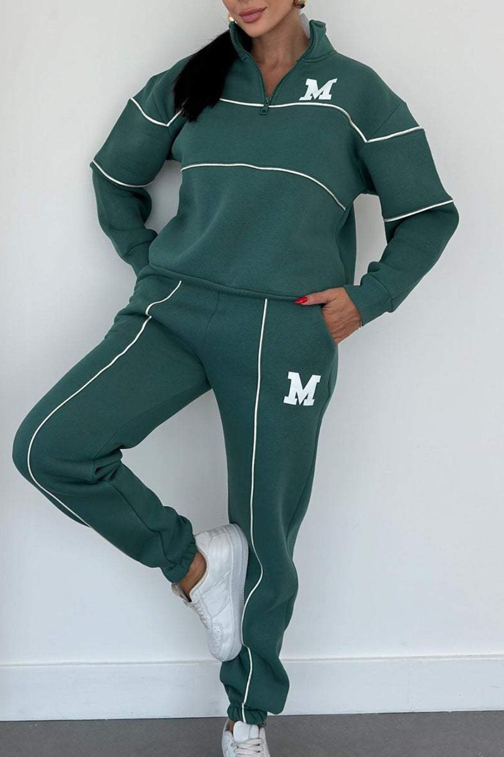 Ensemble Sweatshirt et Jogging Confort Décontracté