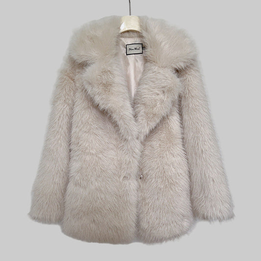 Manteau Court Uni  - Élégance et Style