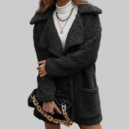 CHLOÉ TRENCH EN POLAIRE D'AGNEAU PRESTIGIEUX