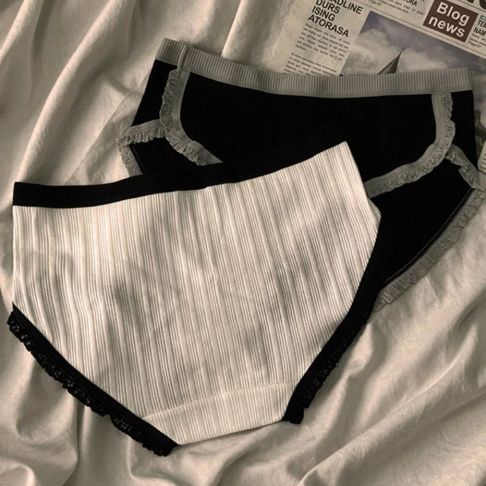 Elise Soft Cotton Ribbed Panties