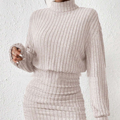 Clara Élégante et Confortable Robe Pull Tricotée