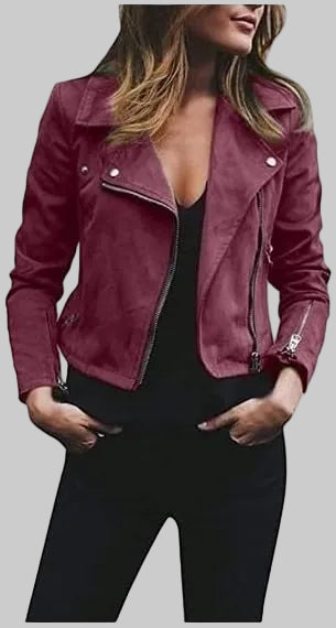 Clara Chic and Elegant Motorcycle Jacket