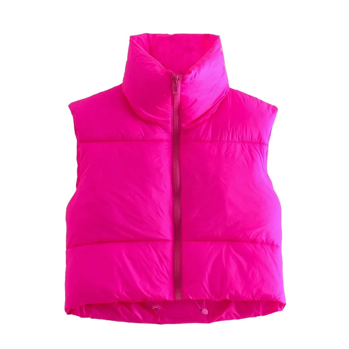 Sleeveless Winter Short Jacket – British Elegance and Style