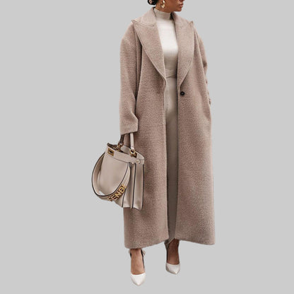 Manteau Long Douillet - Élégance et Chaleur Hivernale