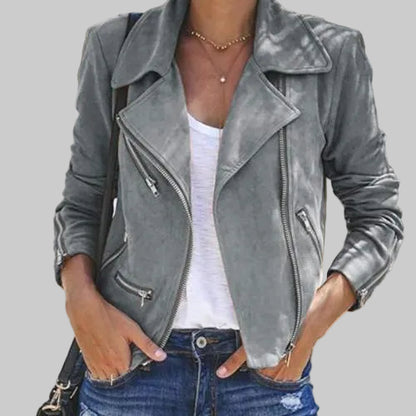 Clara Chic and Elegant Motorcycle Jacket