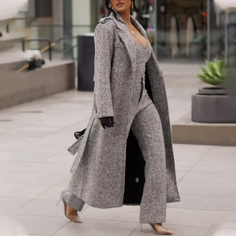 Clara's Cozy and Elegant Long Winter Coat