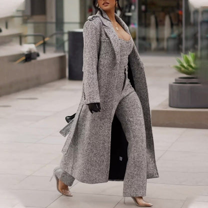 Clara's Cozy and Elegant Long Winter Coat