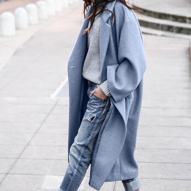 Evelyn Elegant Coat with Pockets