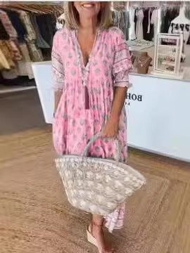 CELESTIA – ROBE DÉCONTRACTÉE IMPRIMÉE