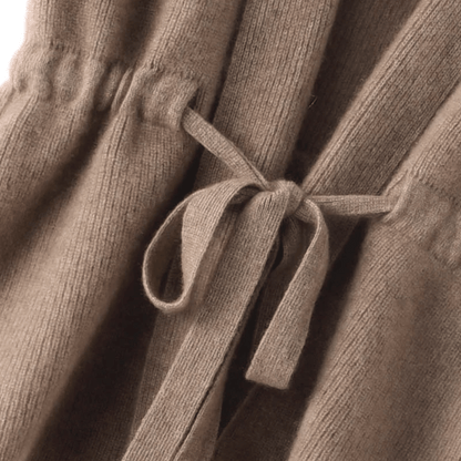 Clara Wrap-Style Vest in Soft and Elegant Knit