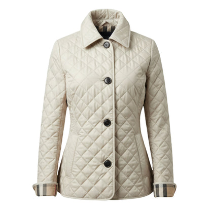 Sophie Elegant Quilted Jacket, Fitted Cut