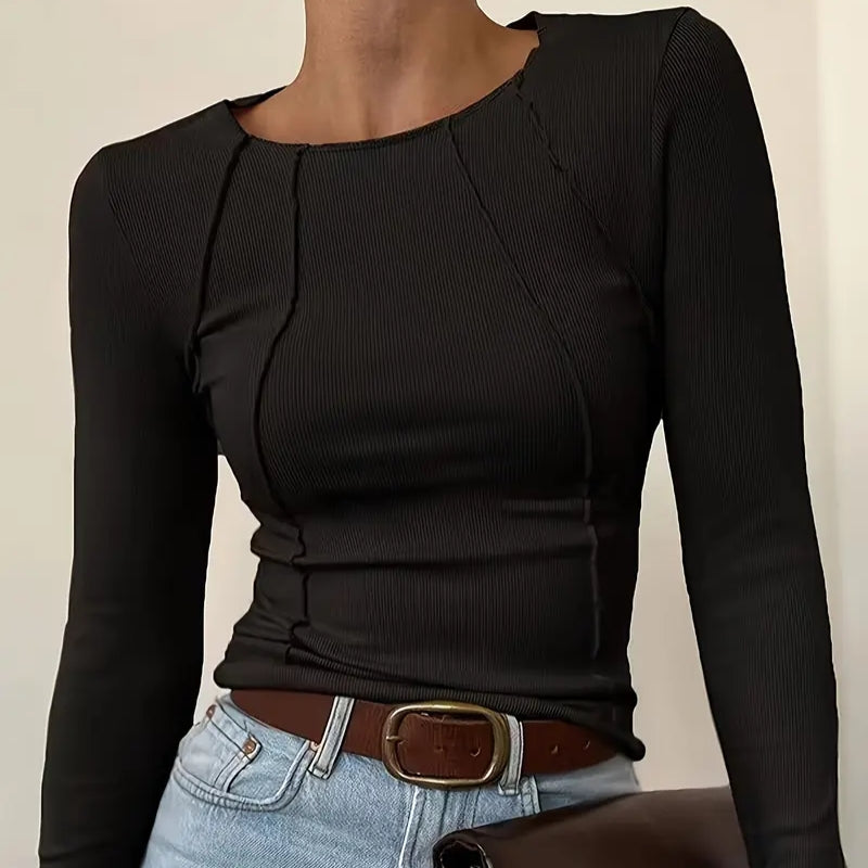 Sophie Elegant Knitted Top