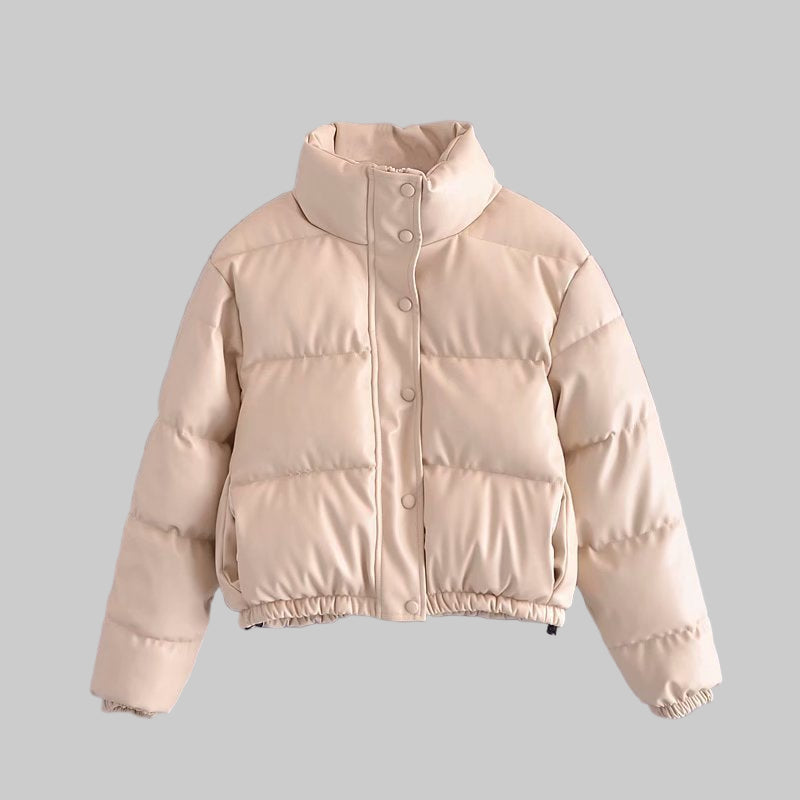 Parka Courte Épaisse et Chaude