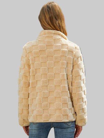 LÉNA VESTE  ZIPPÉE POLAIRE DOUCEUR HIVERNALE