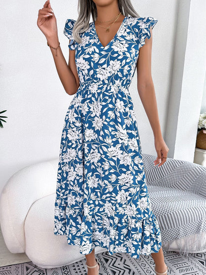 NAYRA ROBE  FRAÎCHEUR & ÉLÉGANCE FLORALE