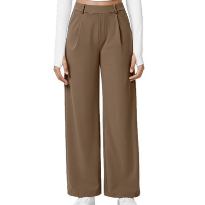 CAMILLE PANTALON EN SOIE DE VISCOSE PRÉCIEUSE