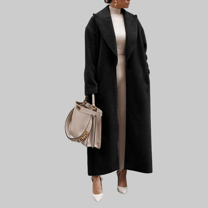 Manteau Long Douillet - Élégance et Chaleur Hivernale