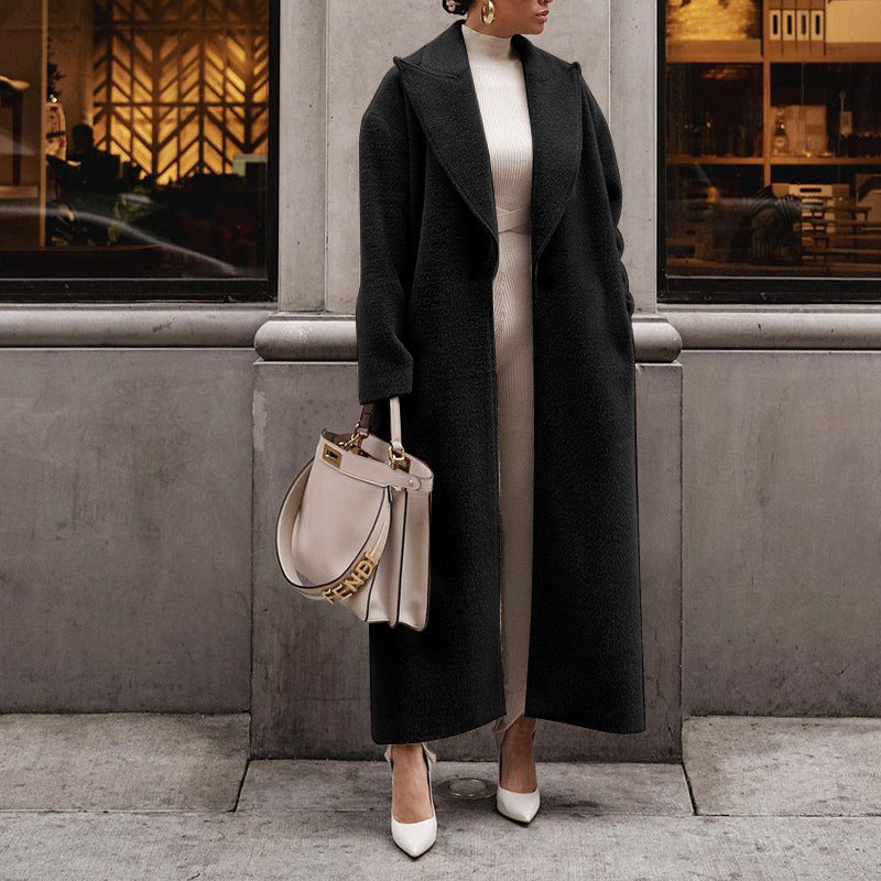 Clara's Cozy and Elegant Long Winter Coat