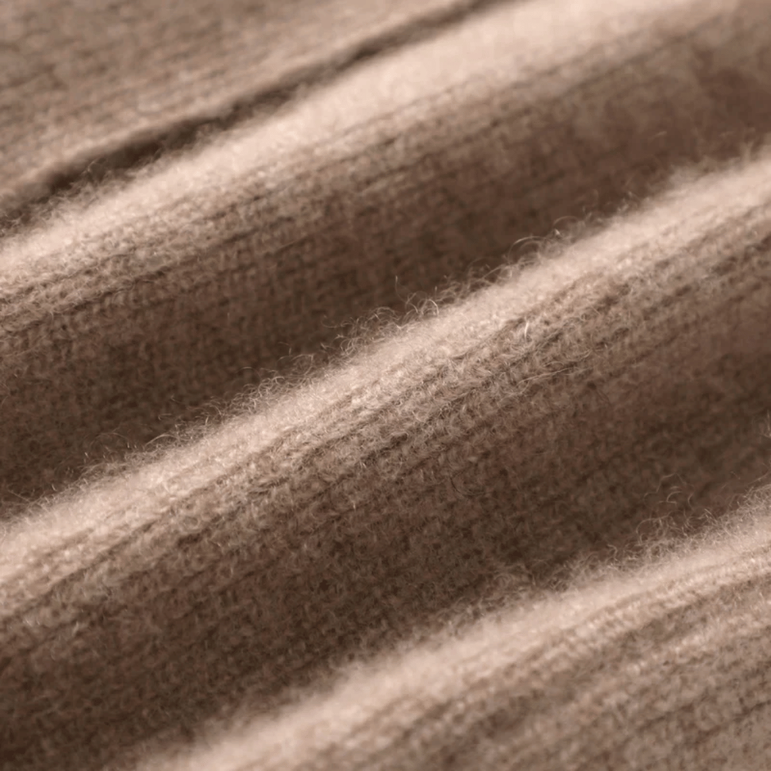 Clara Wrap-Style Vest in Soft and Elegant Knit
