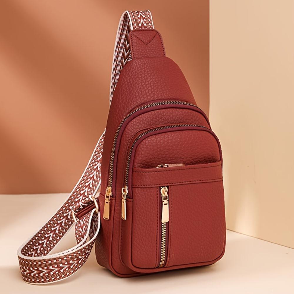 Elise Elegant and Practical Vegan Leather Shoulder Bag