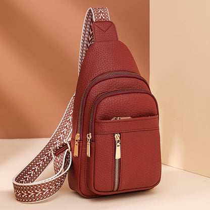 Elise Elegant and Practical Vegan Leather Shoulder Bag