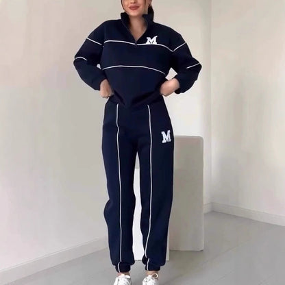 Ensemble Sweatshirt et Jogging Confort Décontracté