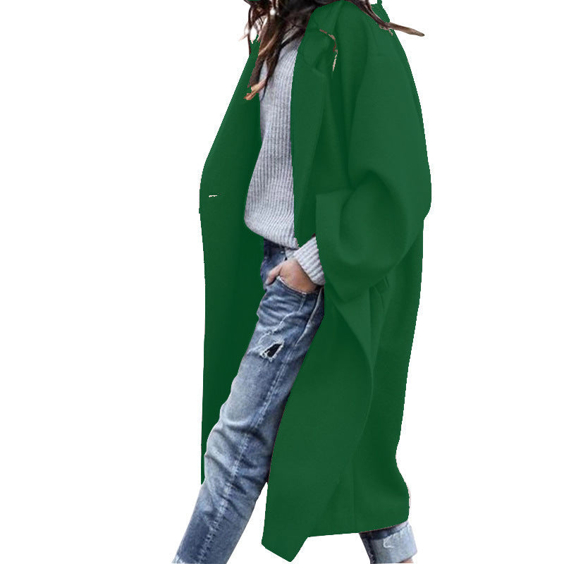Evelyn Elegant Coat with Pockets